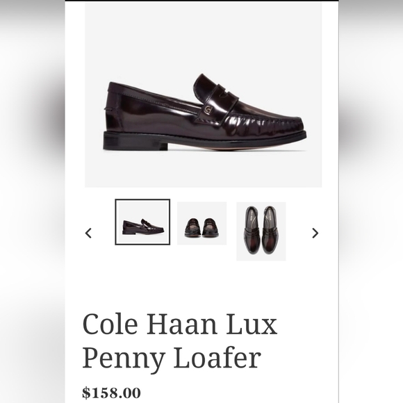Cole Haan Lux‎ Penny  Loafers - Picture 1 of 9